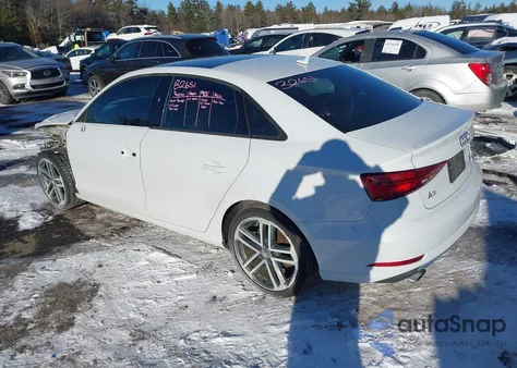 2018 Audi A3 2.0T Premium/2.0T Tech Premium from USA, damaged, VIN WAUB8GFF6J1087045